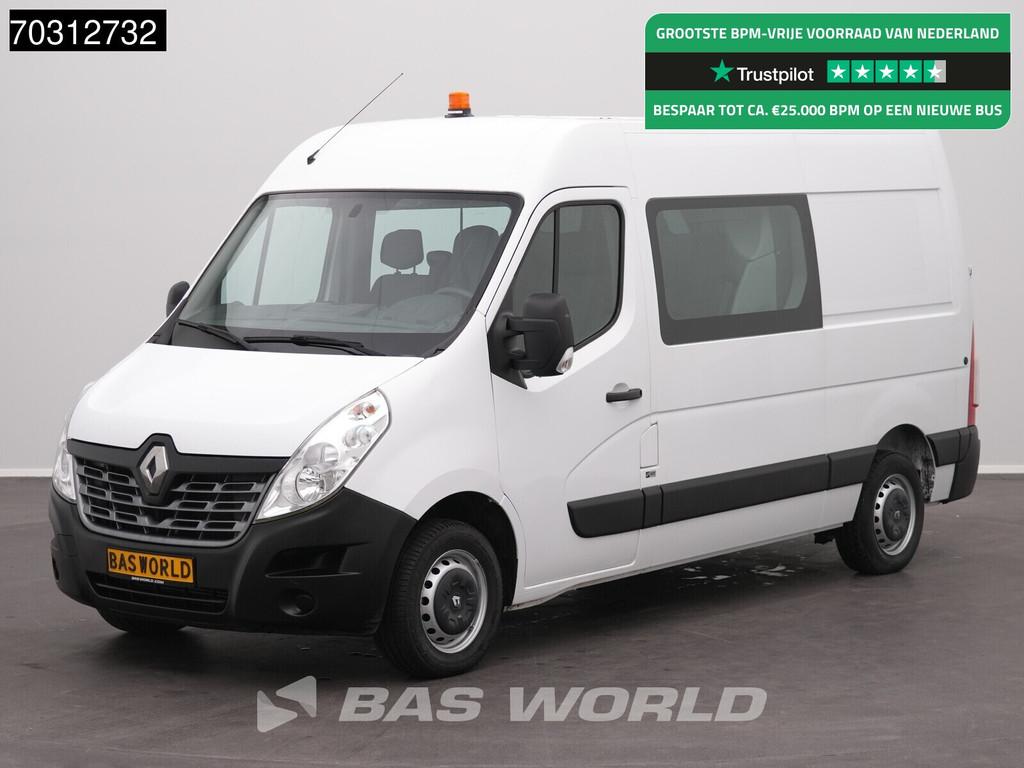 Renault Master 110PK Dubbel Cabine L2H2 Trekhaak Airco Cruis, Cuir, Cruise Control, Achat, Euro 6