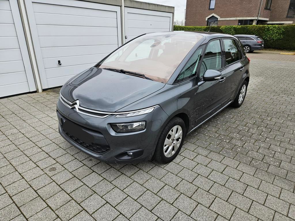Citroën C4 Picasso 1.6 hdi 115 pk Airco 236.dkm bj 2013 E5b, Autos, Cruise Control, Noir, 5 portes, Tissu