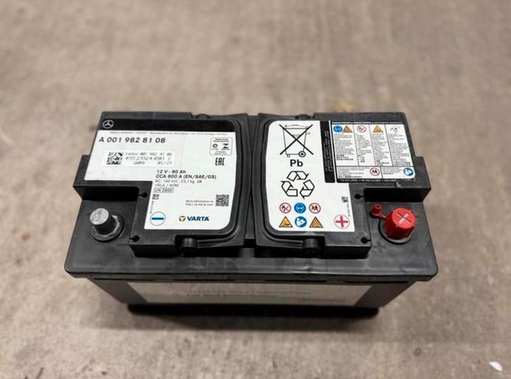 Mercedes-Benz Varta AGM Start-Stop Accu – Origineel – nieuw, Autos : Pièces & Accessoires, Batteries & Accessoires, Mercedes-Benz