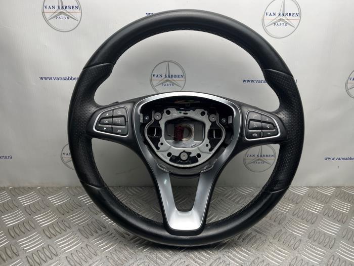 Volant d'un Mercedes C-Klasse, Autos : Pièces & Accessoires, Commande, Mercedes-Benz, Utilisé, 3 mois de garantie
