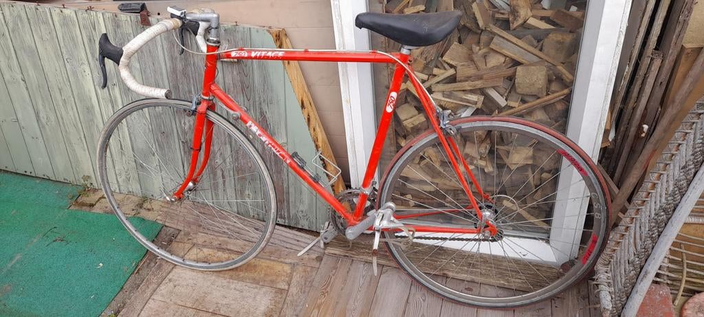 Retro koersfiets vitage 750, Fietsen en Brommers, Ophalen