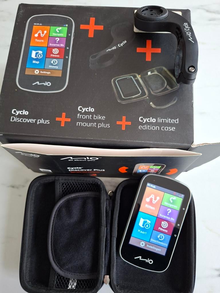 Gps mio, Ophalen, GPS