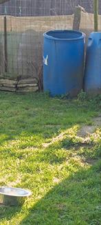 Blauwe Regentonnen 10€ stuks, Enlèvement