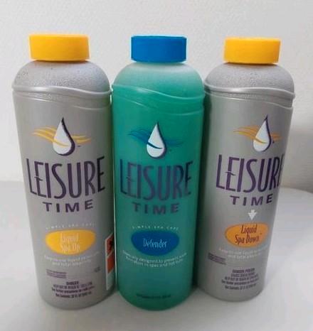 3 produits d'entretien du spa/jacuzzi — Temps libre, Jardin & Terrasse, Accessoires de piscine, Enlèvement