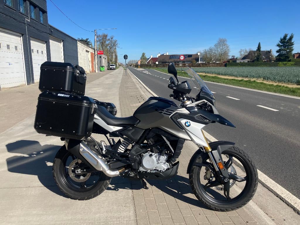 BMW G310GS 2019 4500 km avec étuis et garantie, Motos, Motos | BMW, Entreprise, Tourisme, 12 à 35 kW, 1 cylindre, Permis Moto A2 minimum
