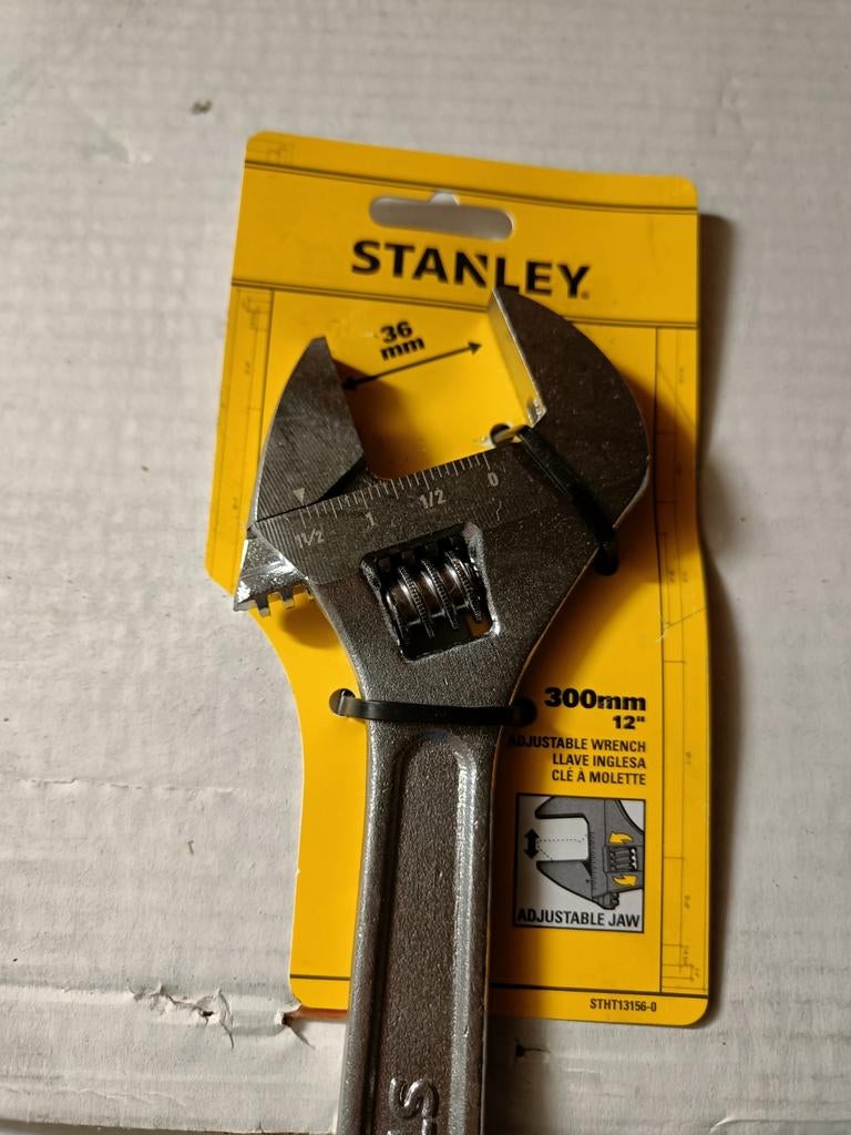 2 x stanley verstelbare moersleutel, Enlèvement, Neuf