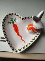 Plateau en porcelaine décoré à la main, Enlèvement ou Envoi