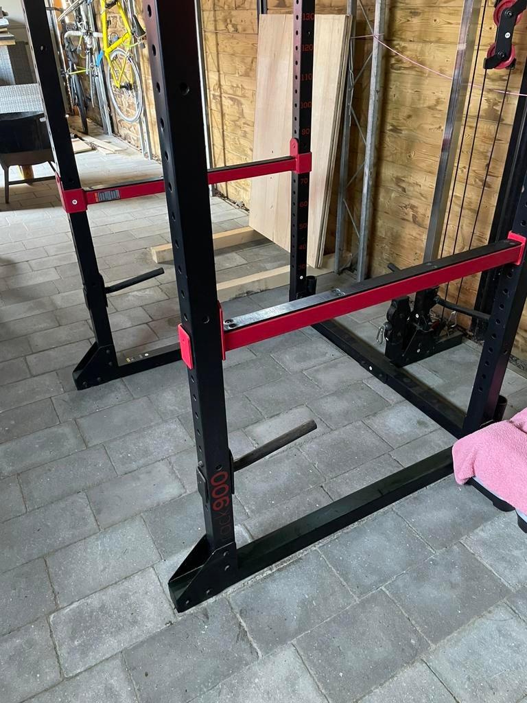 Fitness rack voor squat en pull up, Ophalen, Zo goed als nieuw