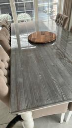 Stijlvolle eettafel met bescherming– landelijke look, Ophalen, Gebruikt