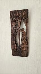 décoration murale en bois sculpté à la main Heverlee, Enlèvement ou Envoi