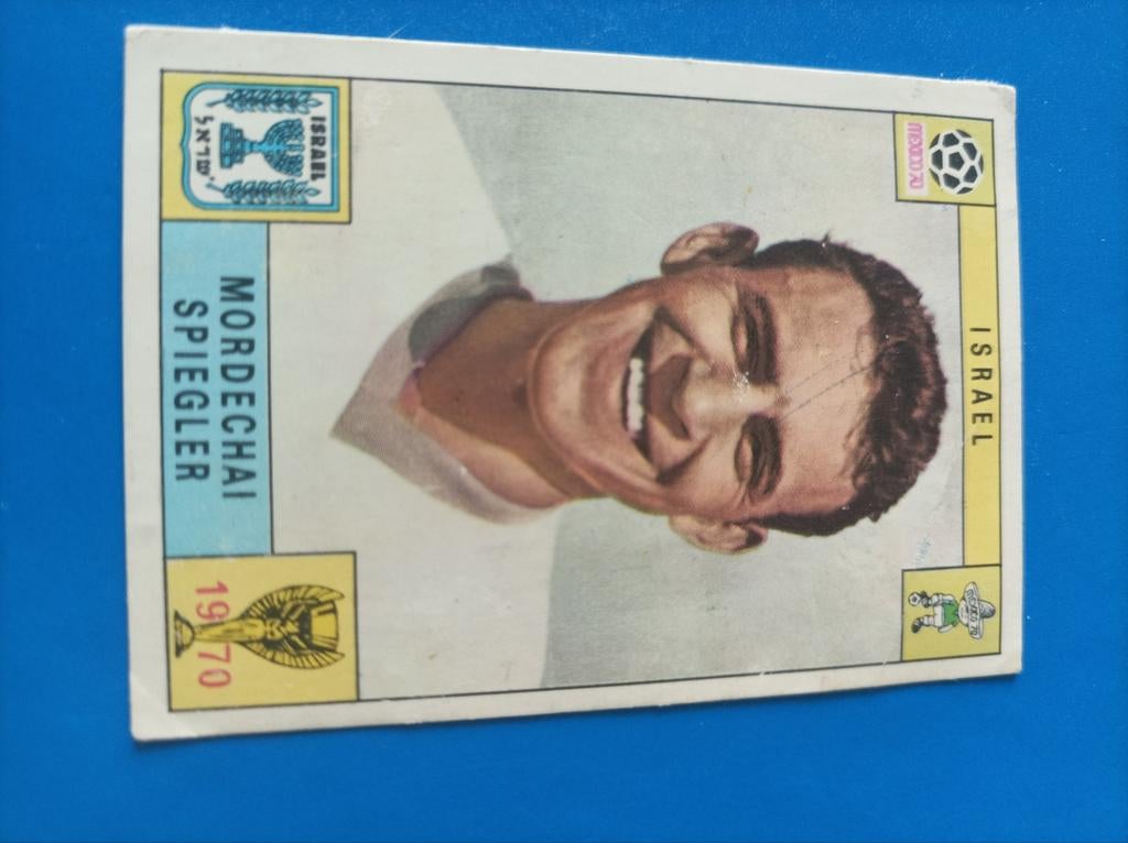 Panini Mexico 70, Israël Mordecai Spiegler, Enlèvement ou Envoi