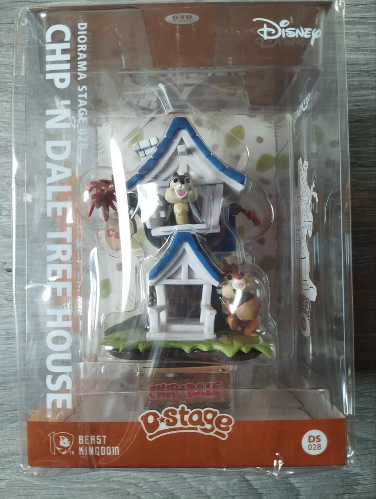 Tic & Tac: Disney D-Stage Diorama-figuur, Verzamelen, Disney, Nieuw, Beeldje of Figuurtje, Verzenden