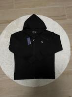 Polo Ralph Lauren noir zippé | M | Nouveau, Enlèvement ou Envoi, Neuf, Taille 48/50 (M), Noir
