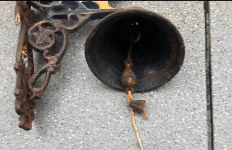 Vintage deurbel, Ophalen, Zo goed als nieuw