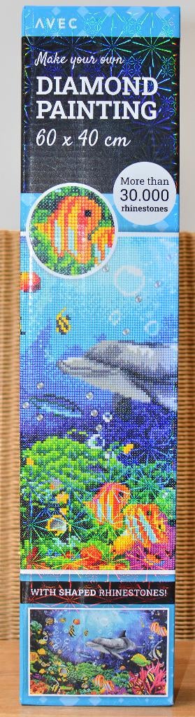 DIAMOND PAINTING/ NOG IN GESLOTEN VERPAKKING, Hobby & Loisirs créatifs, Bricolage, Enlèvement, Neuf, Diamond painting