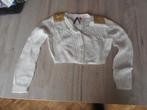 wit cardigan maat 110, Enfants & Bébés, Vêtements enfant | Taille 110, Enlèvement ou Envoi, Pull ou Veste, Comme neuf, Fille