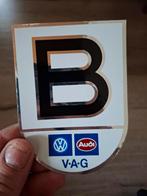 Oude B-sticker van de VAG-groep, Autos : Divers, Autocollants de voiture, Enlèvement