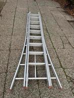 Aluminium lader TE HUUR, Doe-het-zelf en Bouw, Ladders en Trappen, Ophalen, Zo goed als nieuw