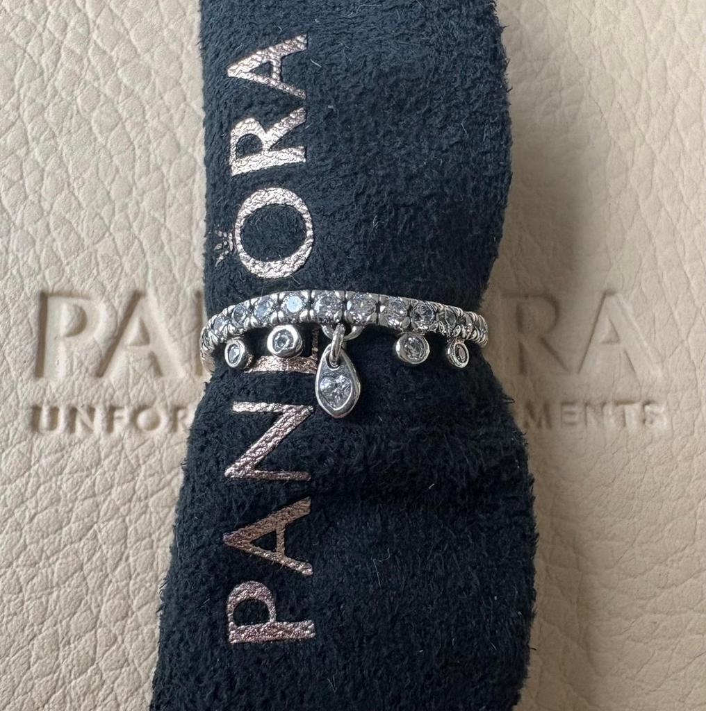 Pandora ring maat 52, Bijoux, Sacs & Beauté, Bagues, Neuf, Enlèvement ou Envoi, Plus petit que 17, Argent