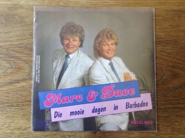 single marc & dave, CD & DVD, Vinyles Singles, Housse de protection extérieure, Pochette photo, Pressage original, Single, 1980 - 1989