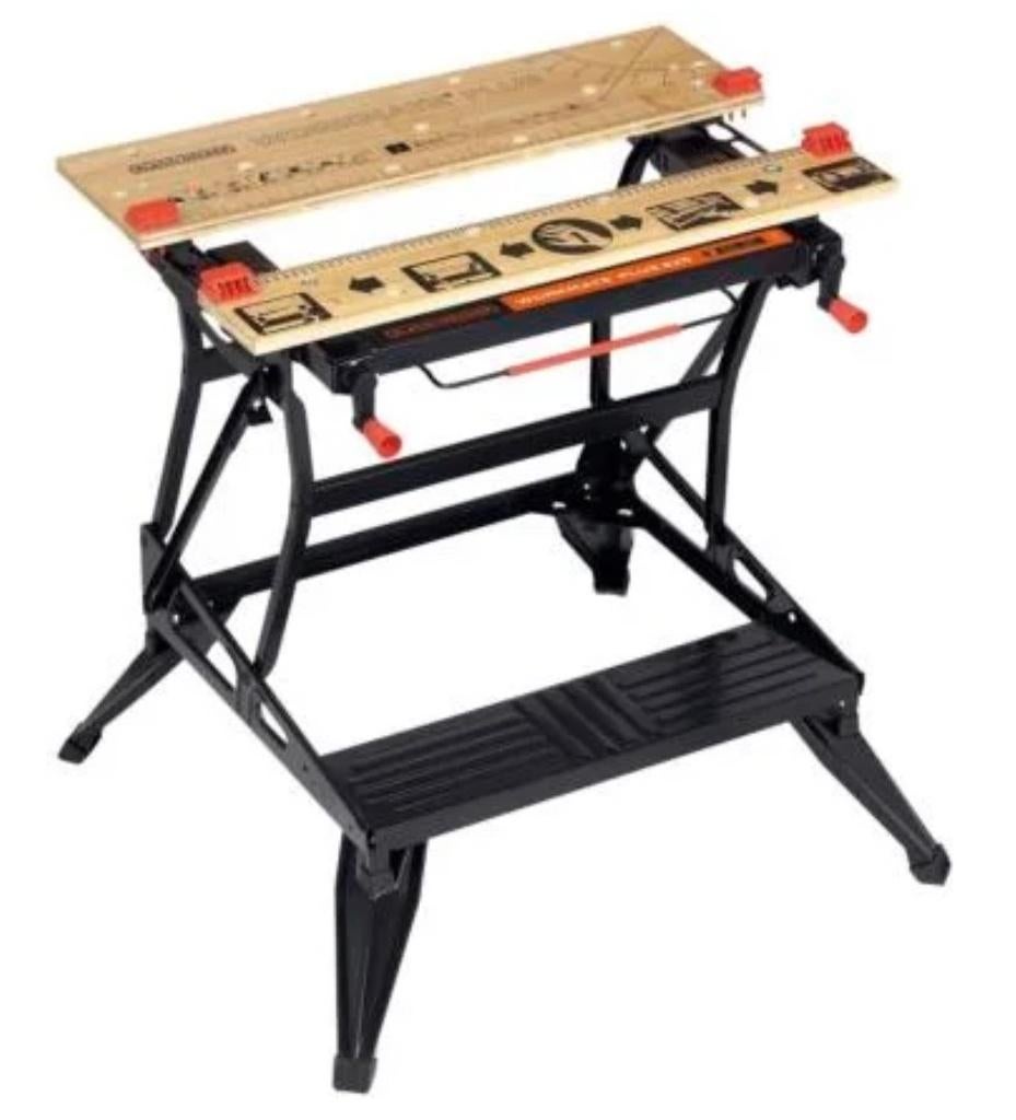 workmate Black & Decker, Ophalen, Nieuw, 70 tot 120 cm, Bankschroef