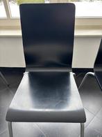 4 eetkamer of keuken stoelen Ikea Martin zwart, Ophalen, Gebruikt, Hout, Zwart