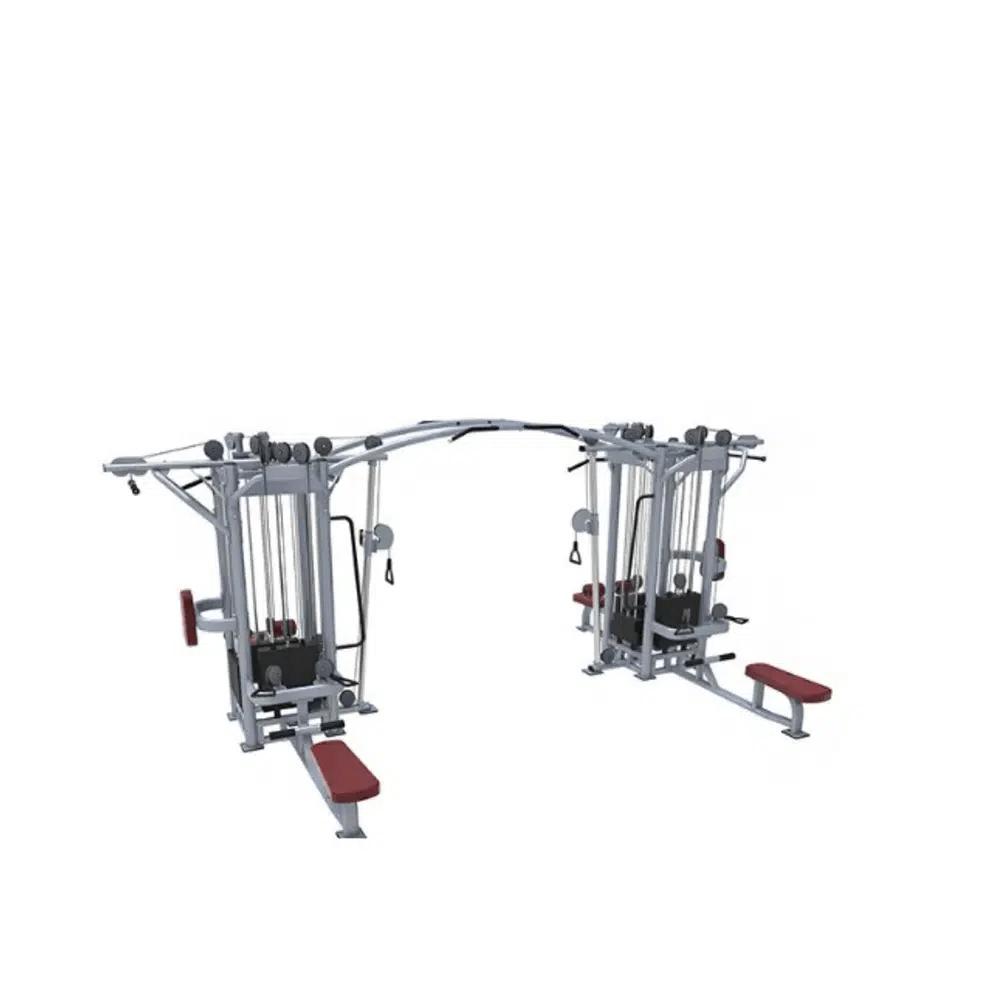 GymFit – 8-Stack Multistation – LP409, Enlèvement ou Envoi, Comme neuf, Bras, Autres types