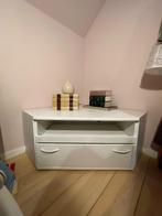 Wit houten hoekkast tv meubel met opberging, Huis en Inrichting, Kasten |Televisiemeubels, Ophalen, 75 cm of meer, Nieuw, 50 tot 100 cm