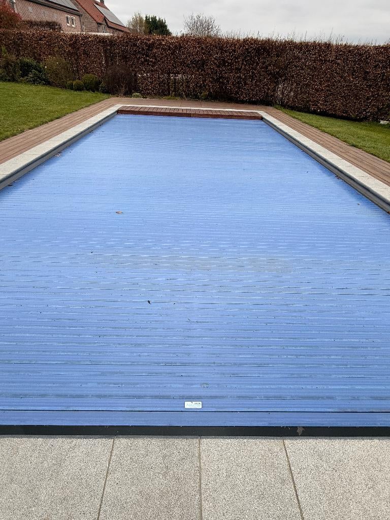 volet solaire piscine, Enlèvement, Utilisé, Couverture de piscine