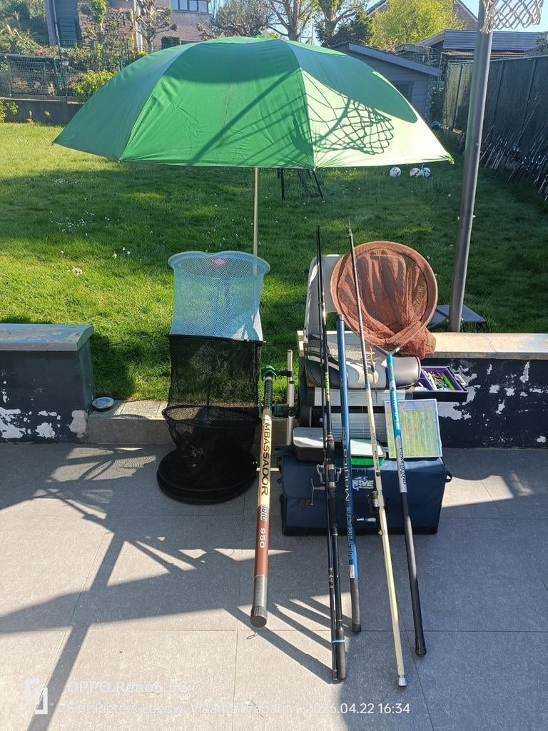 Petit lot de pêche à la carpe, Enlèvement