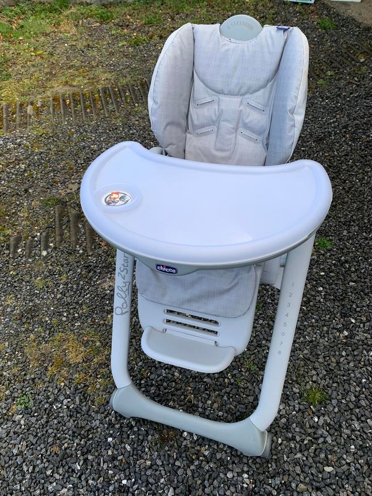 Chaise haute, Ophalen, Gebruikt, Meegroeistoel, Afneembaar eetblad