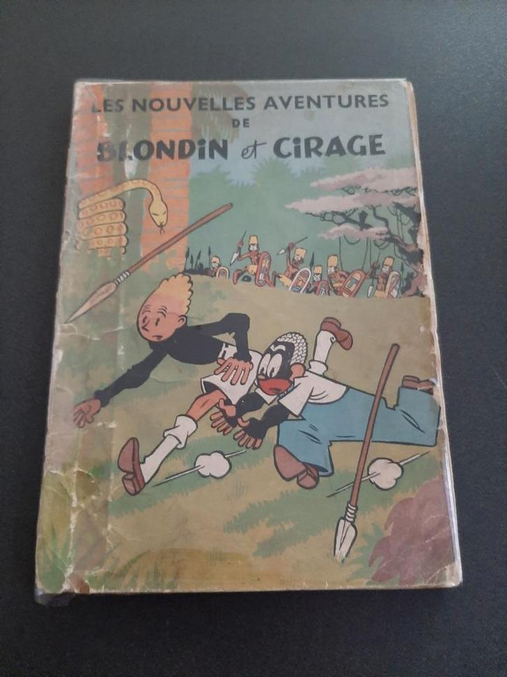 RARE : Les nouvelles aventures de Blondin et Cirage EO 1951, Livres, BD, Enlèvement ou Envoi