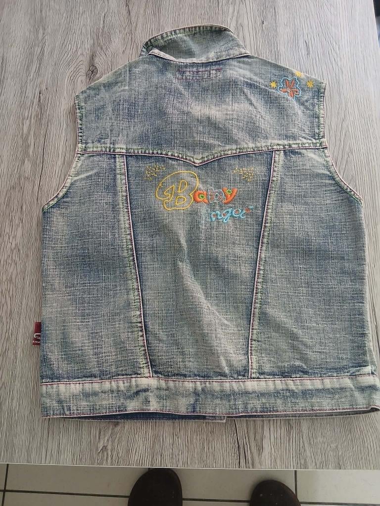 Veste sans manche jeans femme, Enlèvement, Comme neuf, Autres tailles de jeans