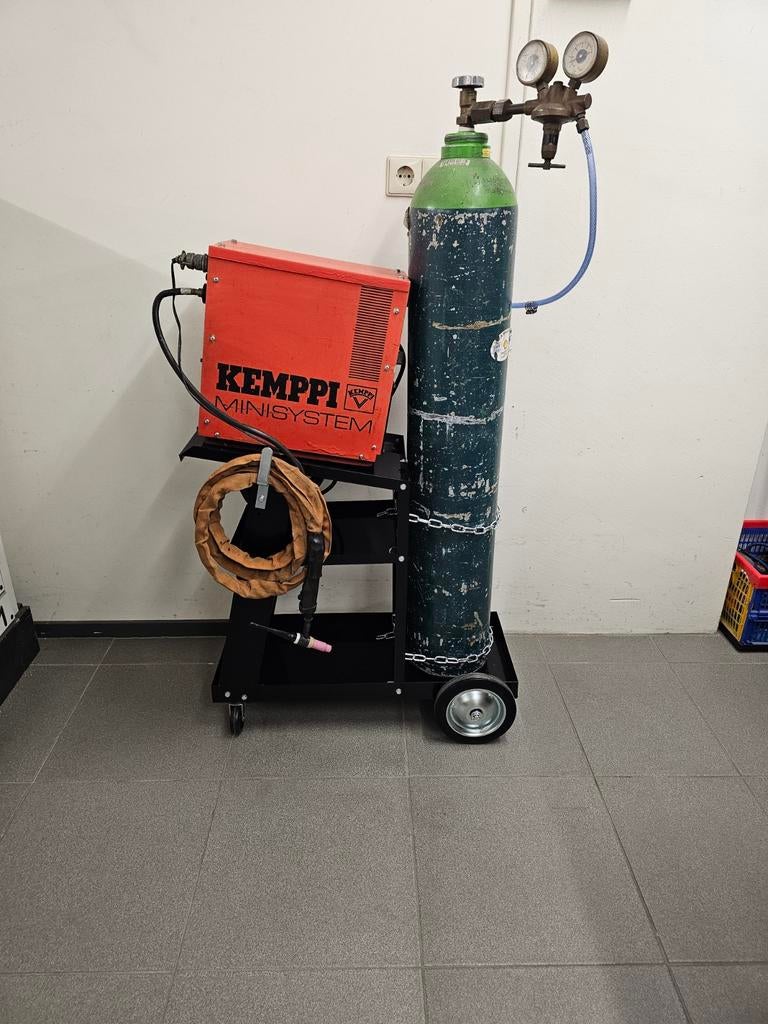 Kemppi MP1500 TIG lasapparaat / compleet getest las klaar, Ophalen, Gebruikt, Overige metalen