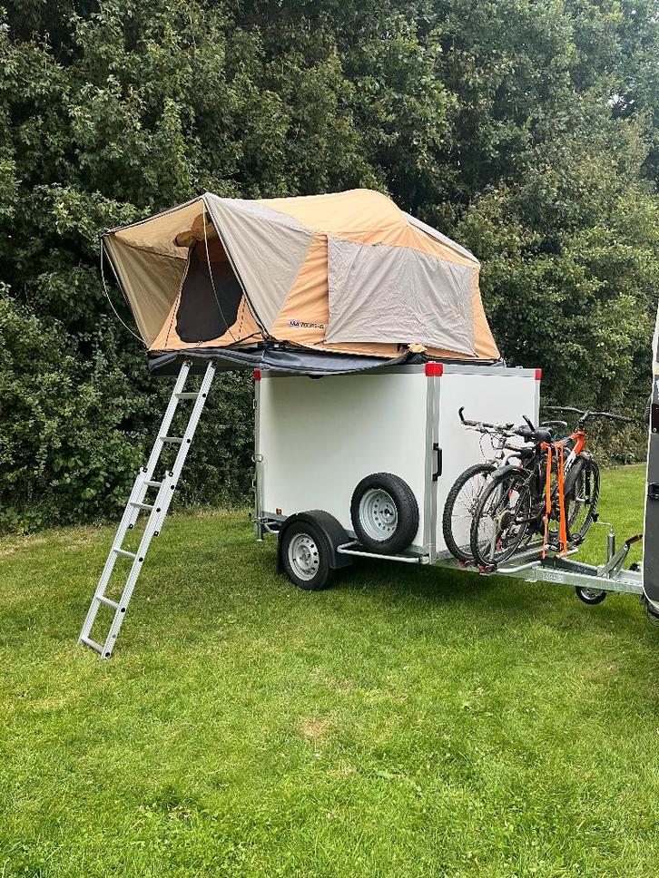 Roulotte de camping, Autos : Divers, Remorques, Comme neuf, Enlèvement