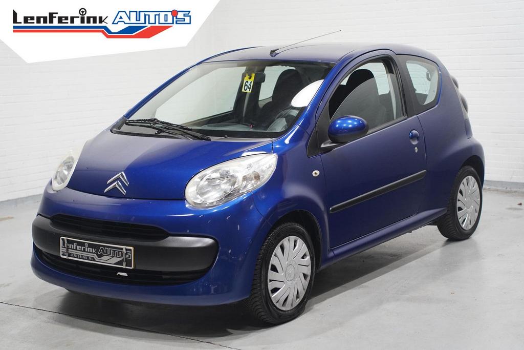Citroen C1 1.0-12V Ambiance Lees de advertentie Airco, Blauw, C1, Bedrijf, Handgeschakeld
