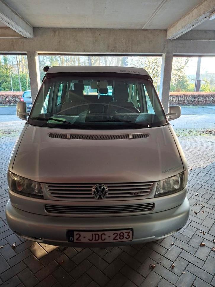 VW T4 California generation 2500cc TDI 102pk 2001., Auto's, Volkswagen, Bedrijf, Transporter, ABS, Airbags, Airconditioning, Android Auto