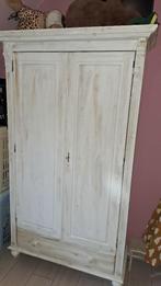 Armoire en PIN MASSIF, 25 à 50 cm, 100 à 150 cm, Utilisé, Avec espace de penderie