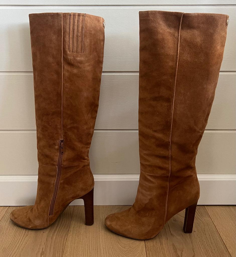 Suède laarzen Guess, Hoge laarzen, Guess, Bruin, Ophalen of Verzenden