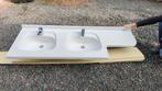 GRATIS - dubbele lavabo 'Ideal Standard', Enlèvement, Utilisé, Pierre, Lavabo