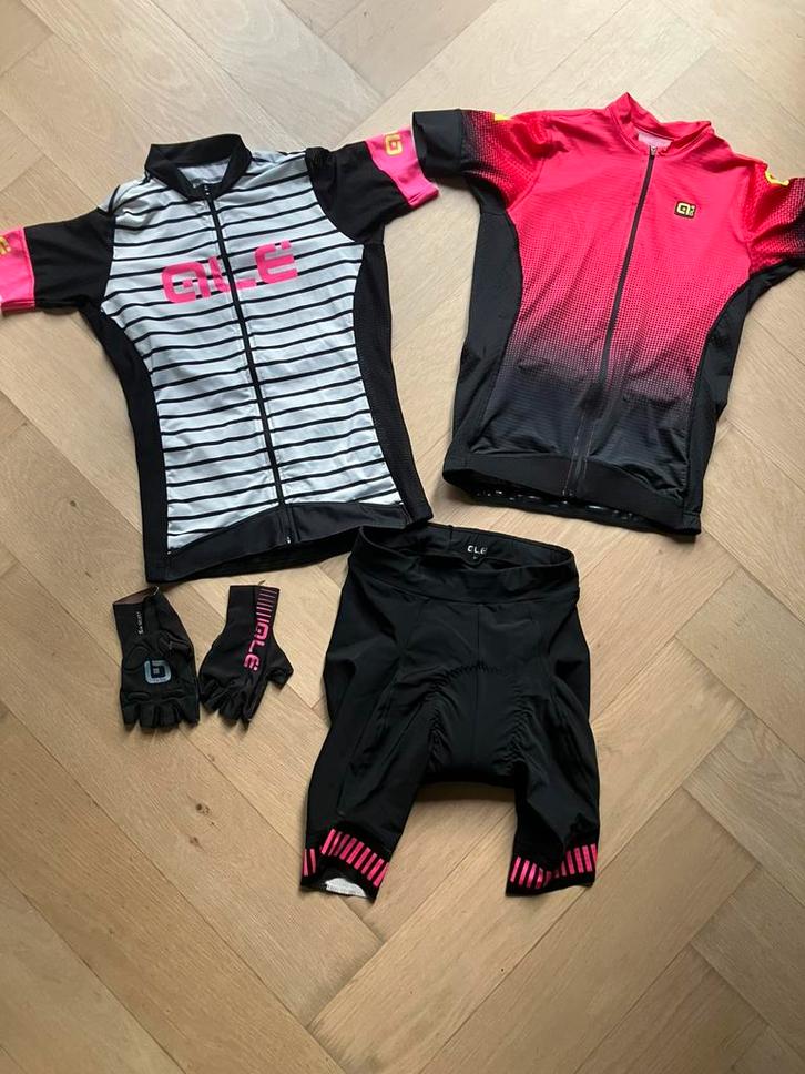 Alé wielerkleding, Fietsen en Brommers, Fietsaccessoires | Fietskleding, Zo goed als nieuw, Dames, Bovenkleding, M, Ophalen of Verzenden