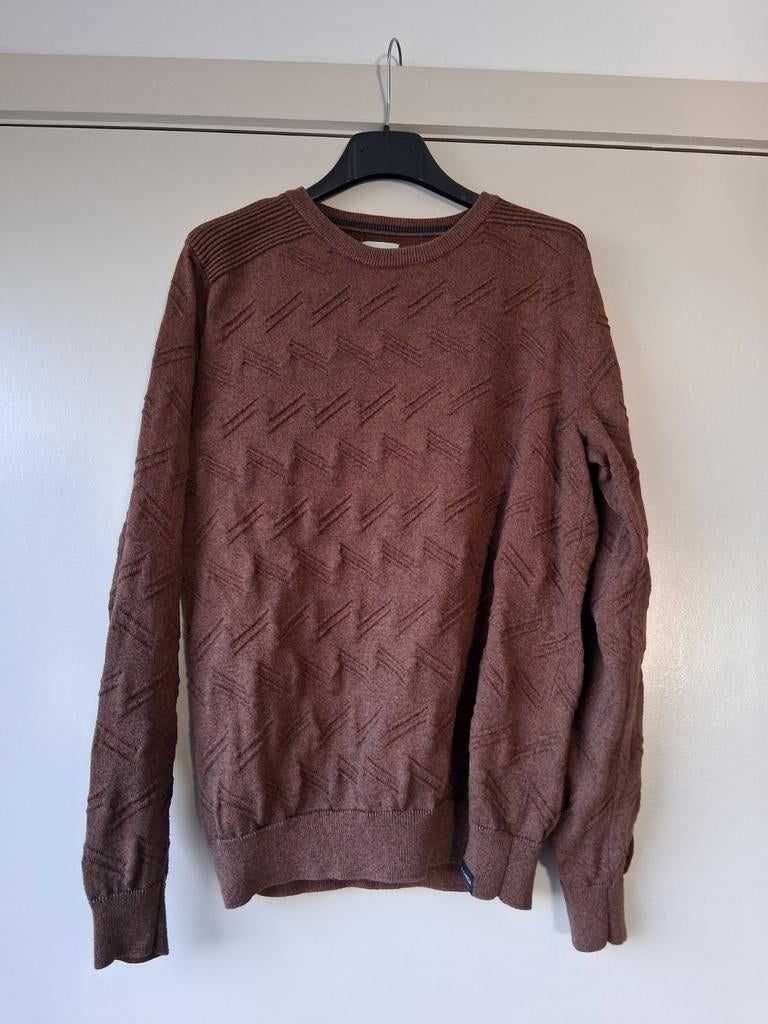 Garcia trui, Bruin, Maat 48/50 (M), Garcia, Ophalen of Verzenden