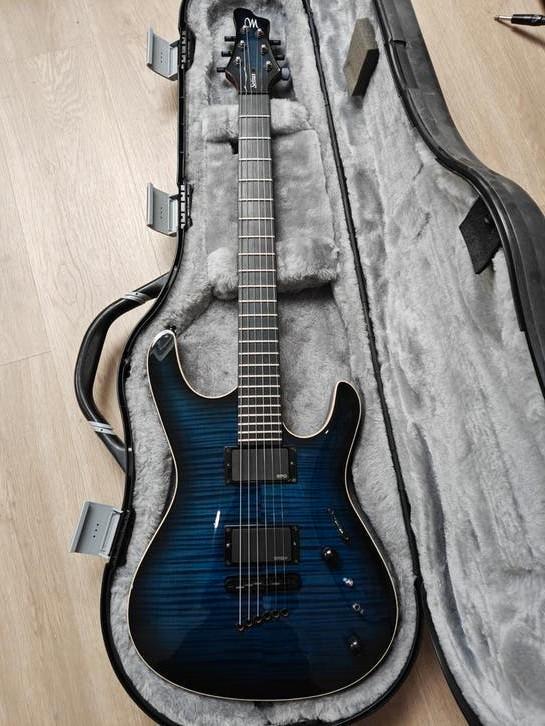 Mayones Setius 2011 - EMG - frettes neuves, Musique & Instruments, Instruments à corde | Guitares | Électriques, Comme neuf, Solid body