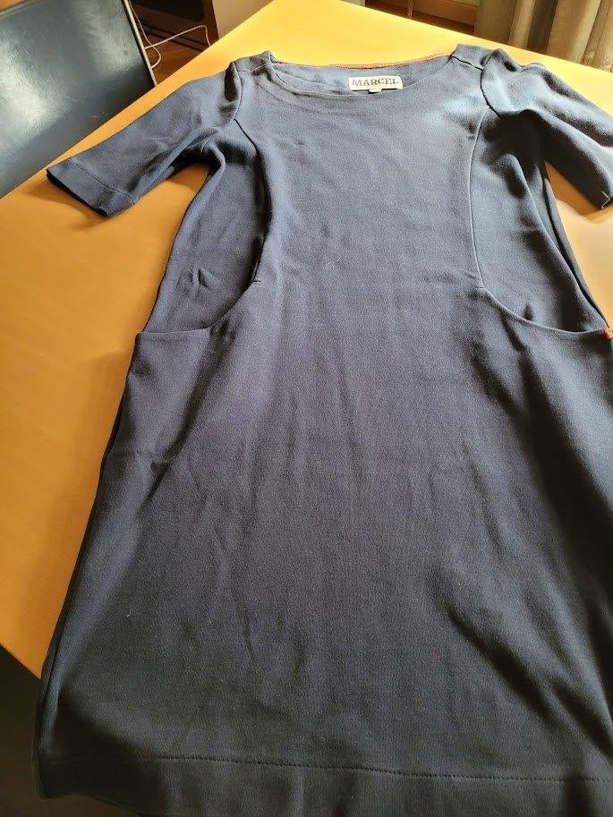 blauw kleed Marcel, Blauw, Marcel, Ophalen of Verzenden, Zo goed als nieuw