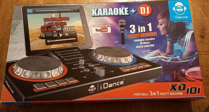 Mengtafel iDance XD101, Muziek en Instrumenten, Mengpanelen, Zo goed als nieuw, Microfooningang, Ophalen