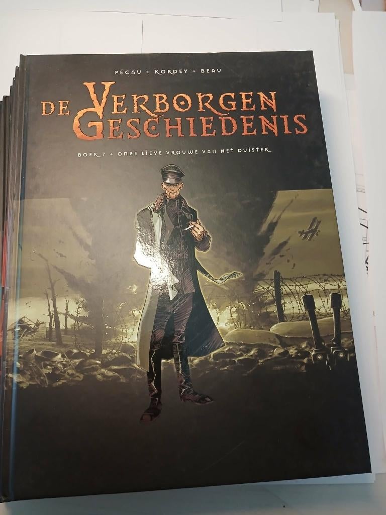 de Verborgen geschiedenis stripreeks, Série complète ou Série, Envoi, Pecau;Kordey;Beau, Comme neuf