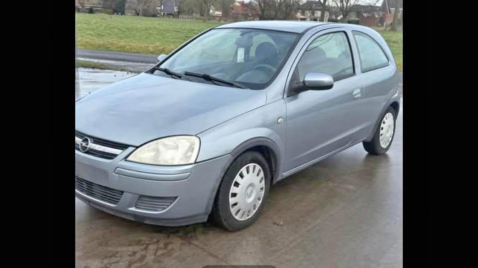 Opel Corsa 2004, Auto's, Opel, Blauw, Particulier, Euro 4, Onderhoudsboekje