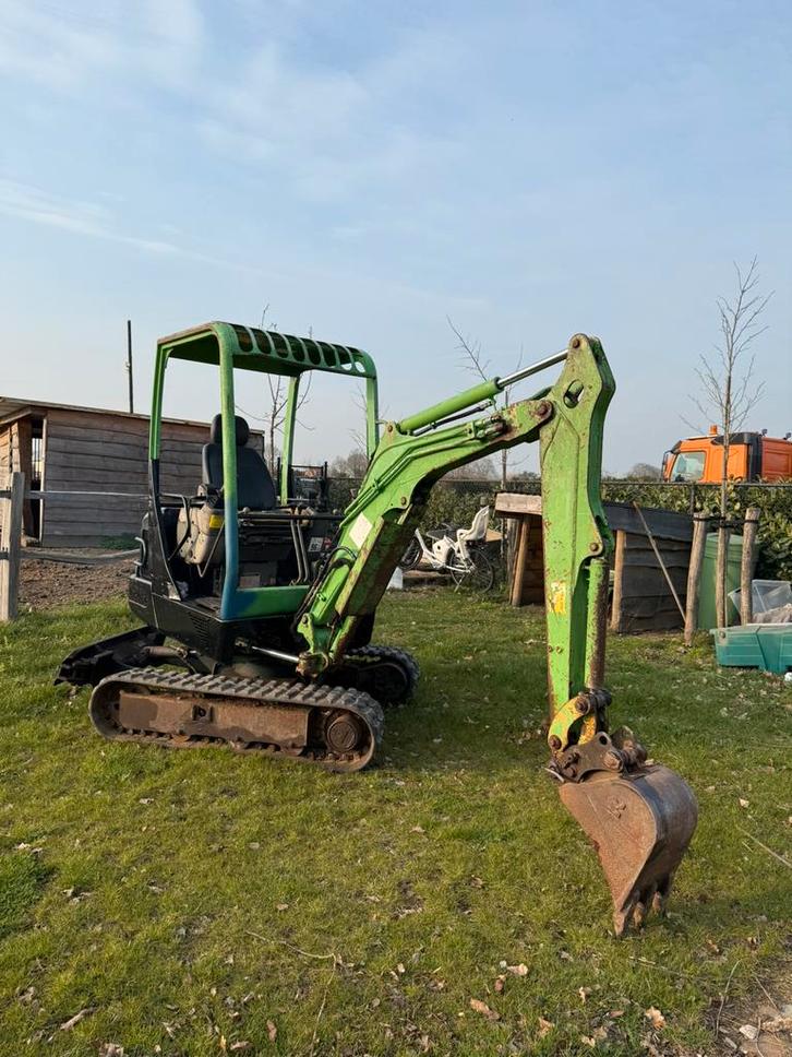 Yanmar mini graver 1,8ton, Articles professionnels, Machines & Construction | Grues & Excavatrices, Enlèvement