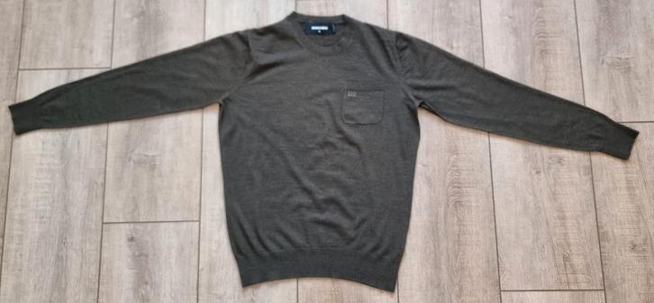 100% ORIGINELE Dsquared2 trui maat M, Kleding | Heren, Truien en Vesten, Zo goed als nieuw, Maat 48/50 (M), Bruin, Ophalen of Verzenden