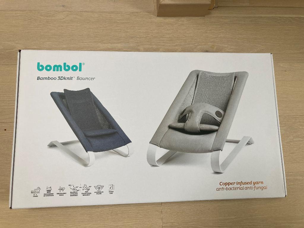 Bombol Bamboo 3dKnit - baby relax, Wipstoel, Ophalen, Overige merken, Met gordel(s) of riempje(s)